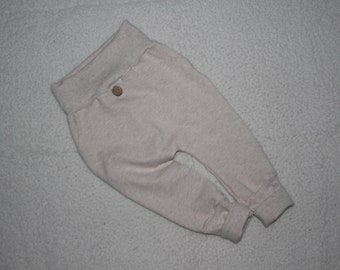 Pantalon Baggy Bébé "beige chiné"