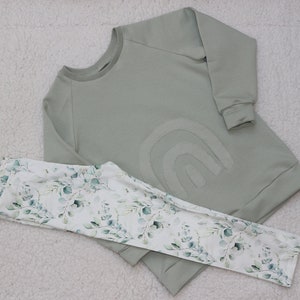 Basic Sweater Sweater Boy / Girl light green image 2