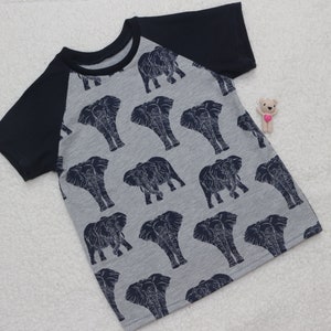 Basic Shirt Elefant Bild 2