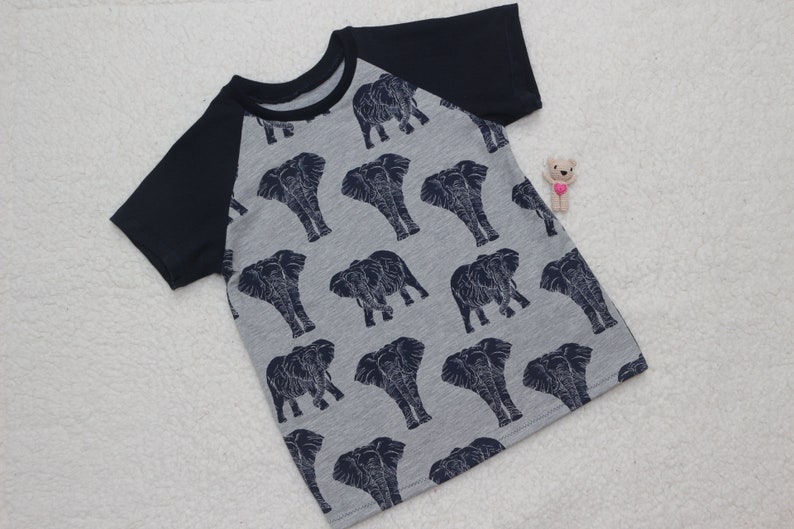 Basic Shirt Elefant Bild 2