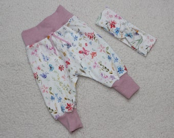 Ensemble bébé bloomers et taille de bandeau. 62