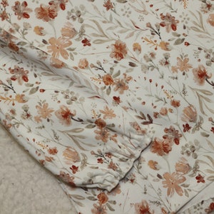 Basic long-sleeved shirt water flower image 5