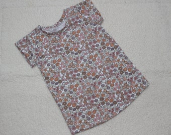 Basic Shirt "Sketched Flowers"