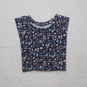 Basic Shirt Blümchen marine imagem 3