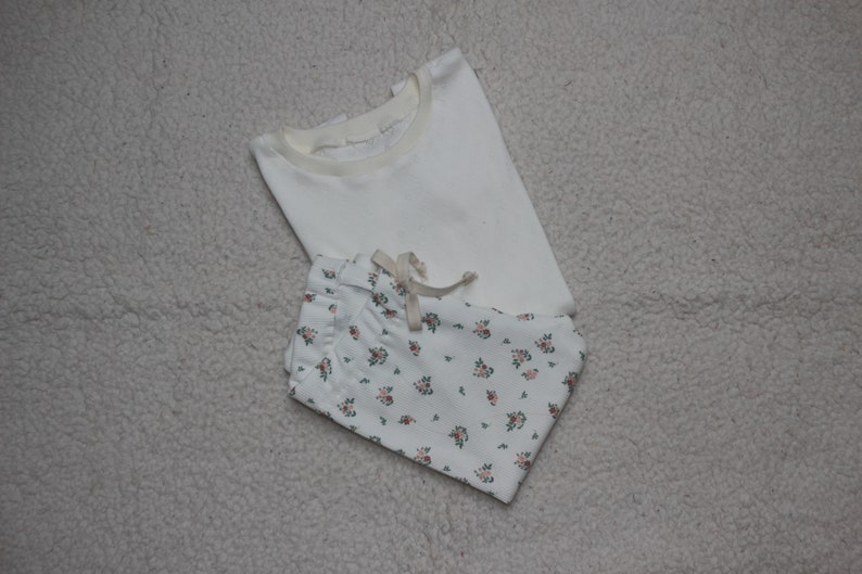 Basic shirt perforated jersey cream image 1