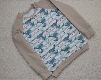 Pull Garçon Baleine