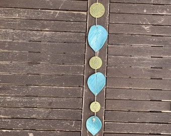 Windspiel aus Keramik Klangherz rot/natur Etsy.de