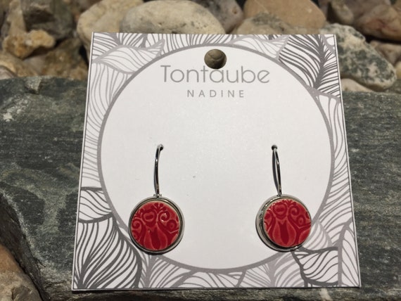 Adorno aretes negro navidad bisutería ohrhänger brisur