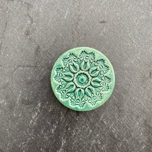 Magnet ceramic Meeresgrün
