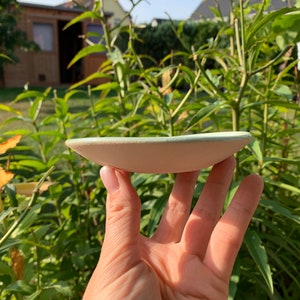 Jewelry bowl ceramic gypsophila image 9