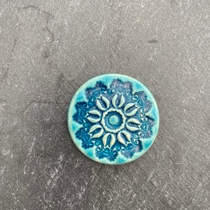 Magnet Keramik Orientblau