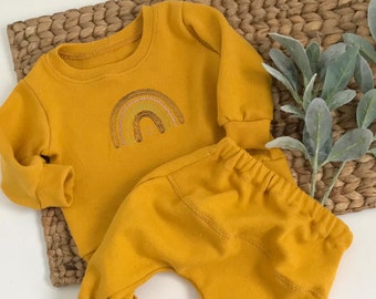 Set Baby Pullover Shirt und Hose 62/68 versandbereit