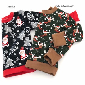 Sweatshirt Pullover Shirt Baby Kind 62-110 Weihnachtspullover Bild 8