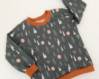 Sweat-shirt chemise bébé taille 92