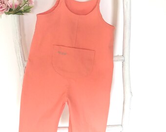 Hose Overall Strampler Baby Mädchen 74/80 Unikat