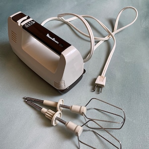 Vintage Moulinex Handheld Mixer Made in France