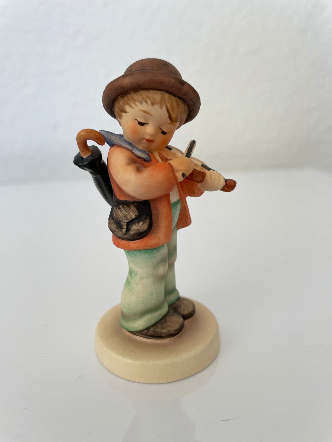 Goebel Ceramic Little Fiddler Figurine 1984 | Etsy