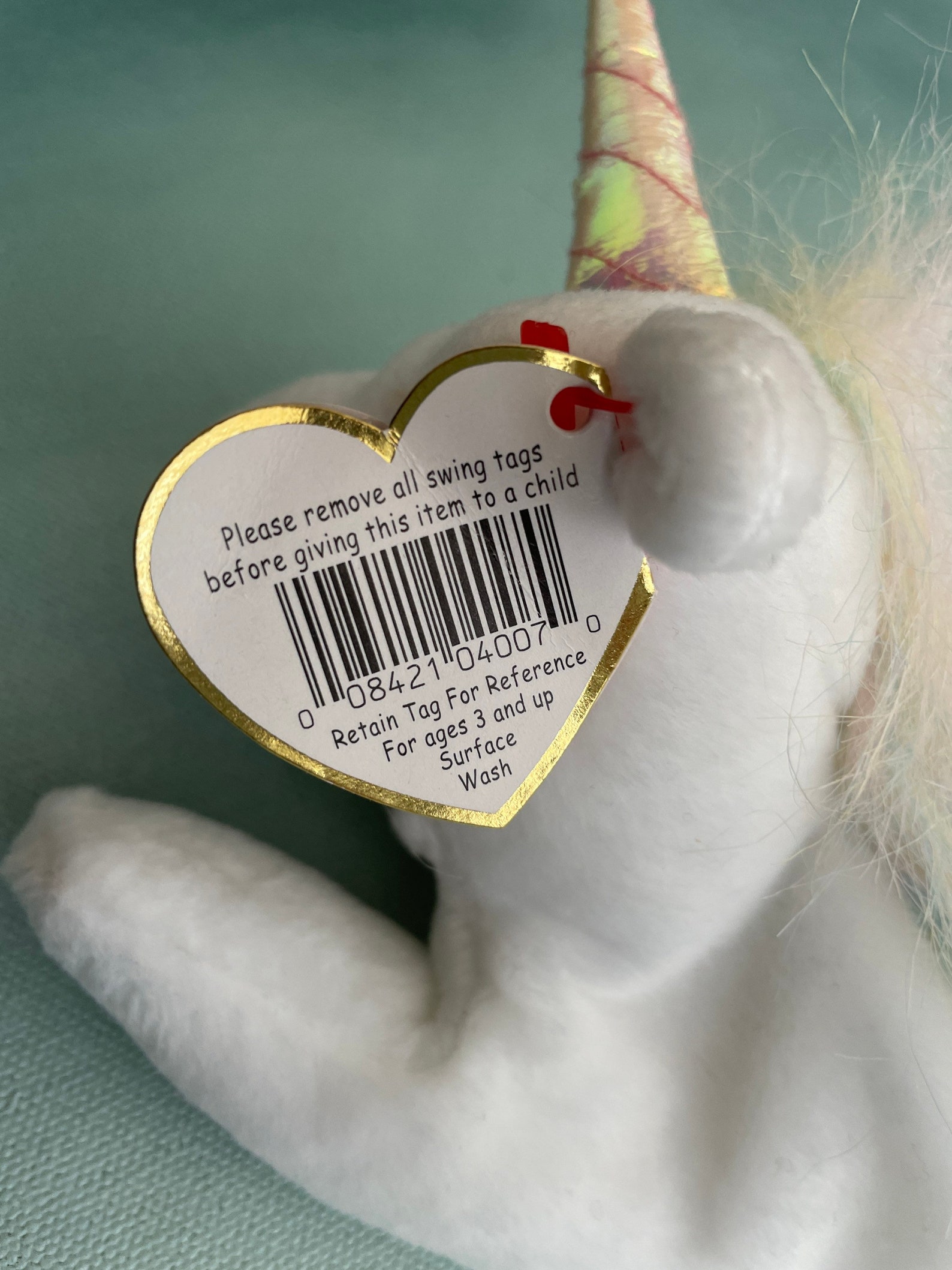 Vintage 1994 Mystic the Unicorn Ty Beanie Baby Etsy