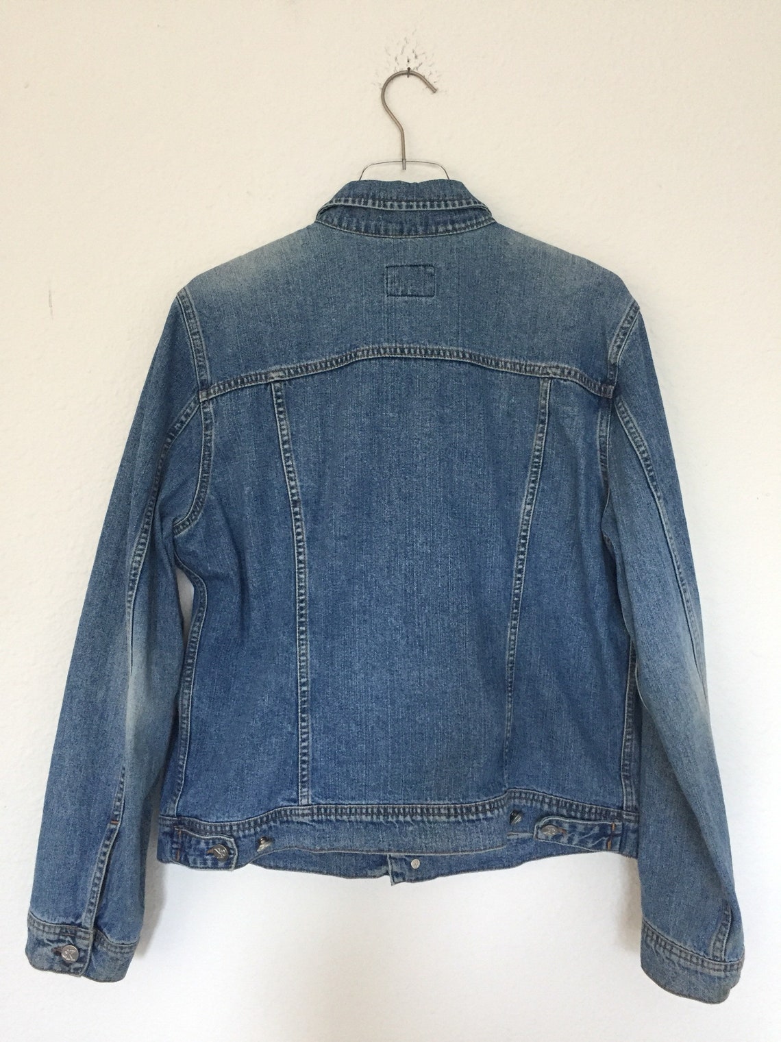 Vintage CK Calvin Klein Denim Jacket XL Classic Denim 90s - Etsy UK