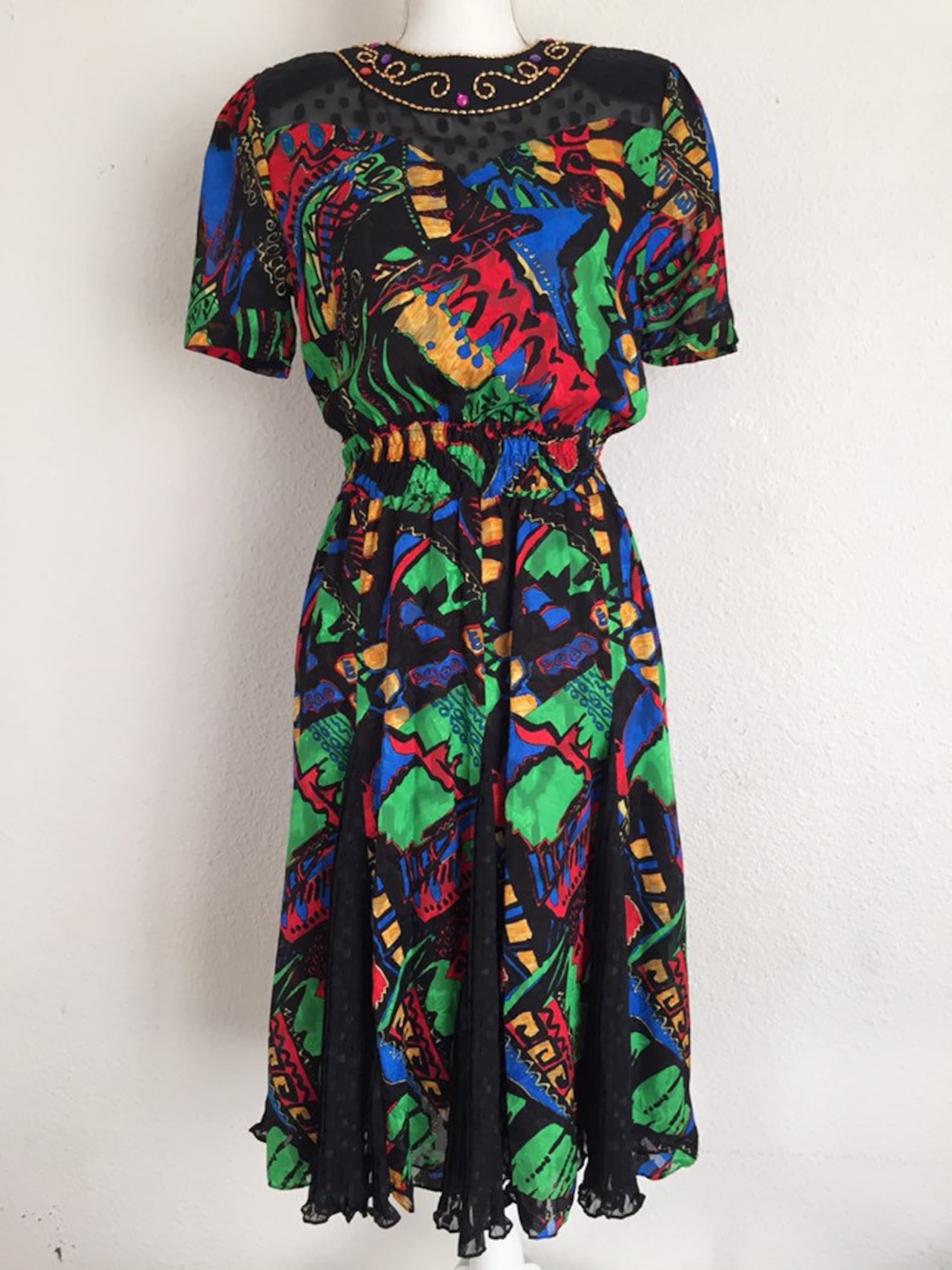 Vintage Diane Freis Dress | Etsy