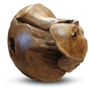 Solid wood sphere -  France