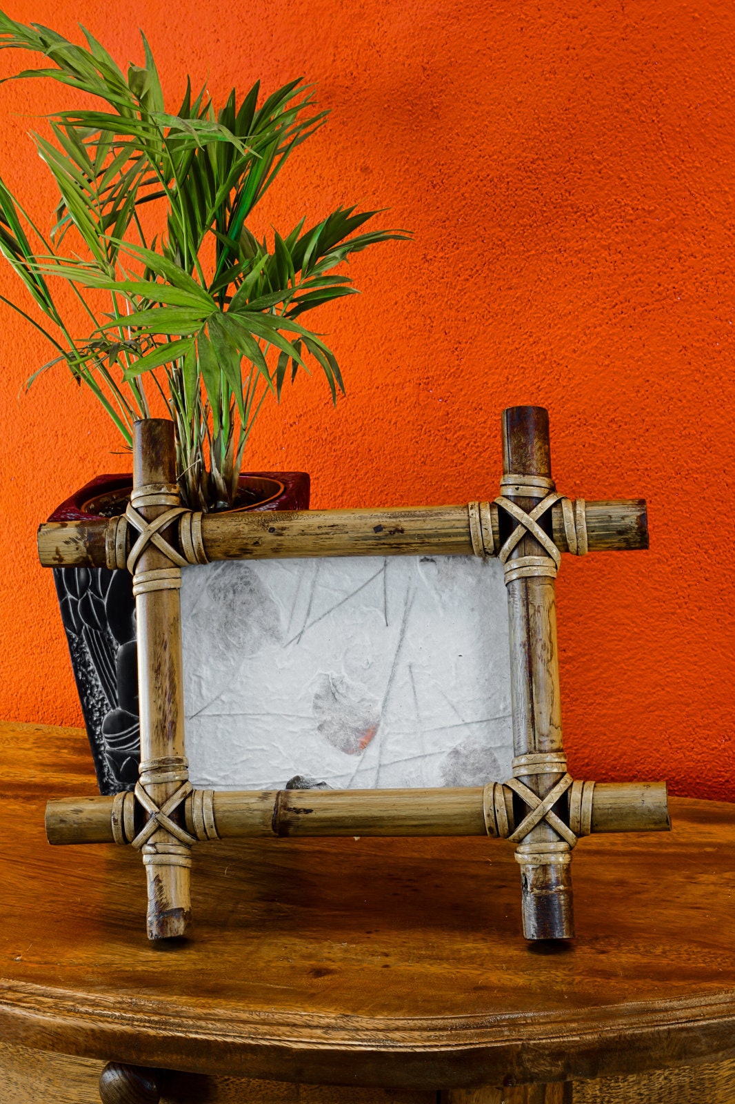 Bamboo picture frame for 12 x 17 cm pictures Bamboo wood Etsy