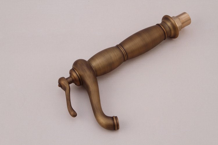 Retro Messing Wasserhahn im Antik Look in 29 cm Waschtisch | Etsy