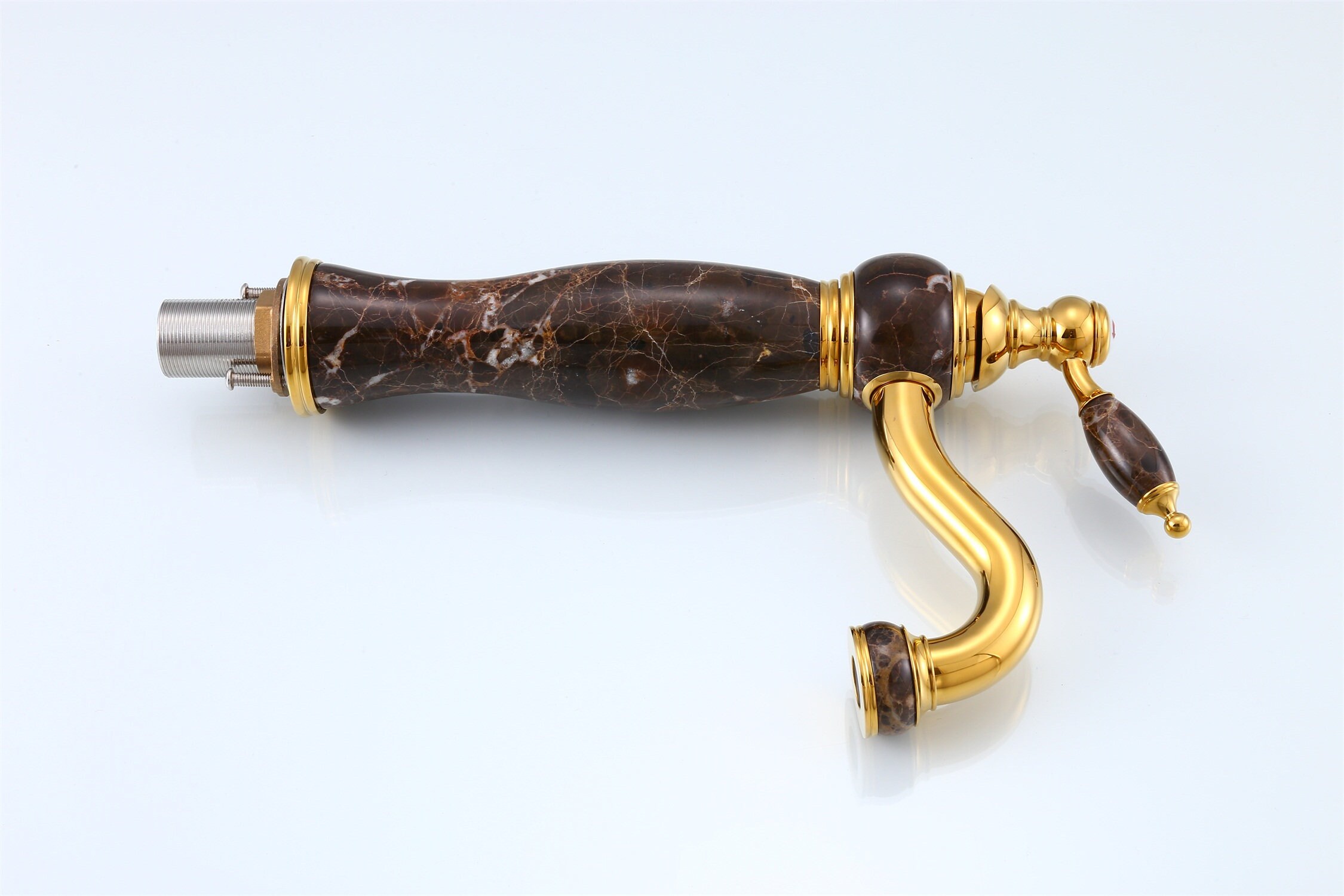 Retro Messing und Marmor Wasserhahn 33 cm Waschtisch | Etsy