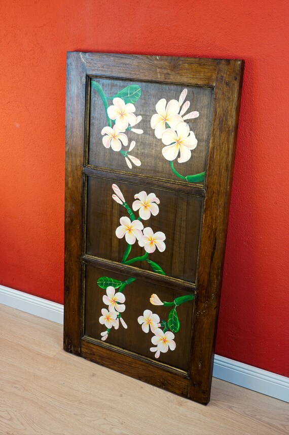 Painting 2024 teak wood