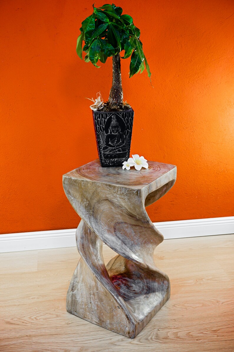 50 / 76 Cm Wooden Side Table Solid Solid Wood Living Room Etsy