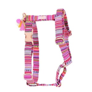 Dog harness &quot;Boho Pink&quot;