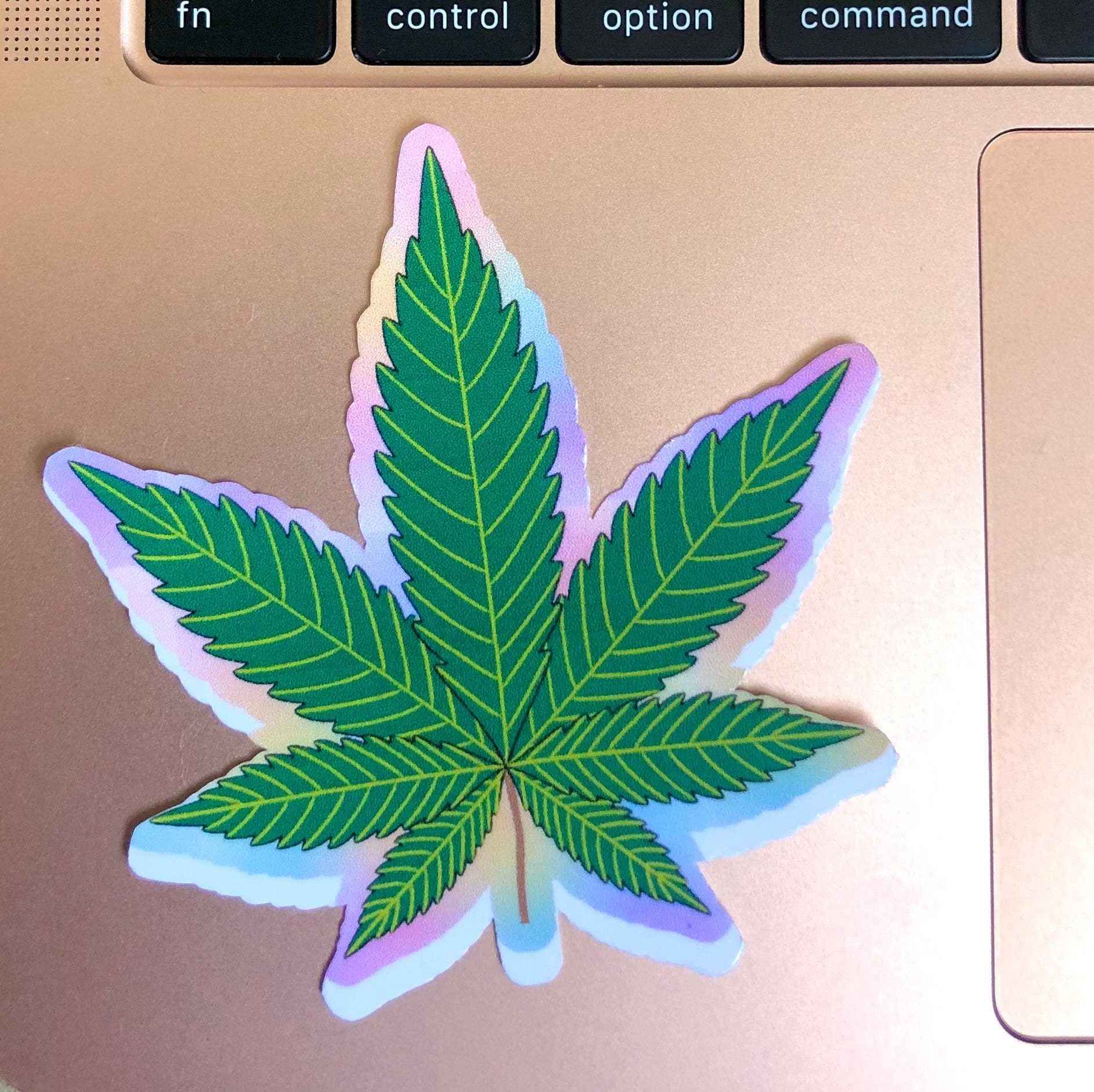 Cannabis plant sticker Marijuana sticker pot stickers Etsy