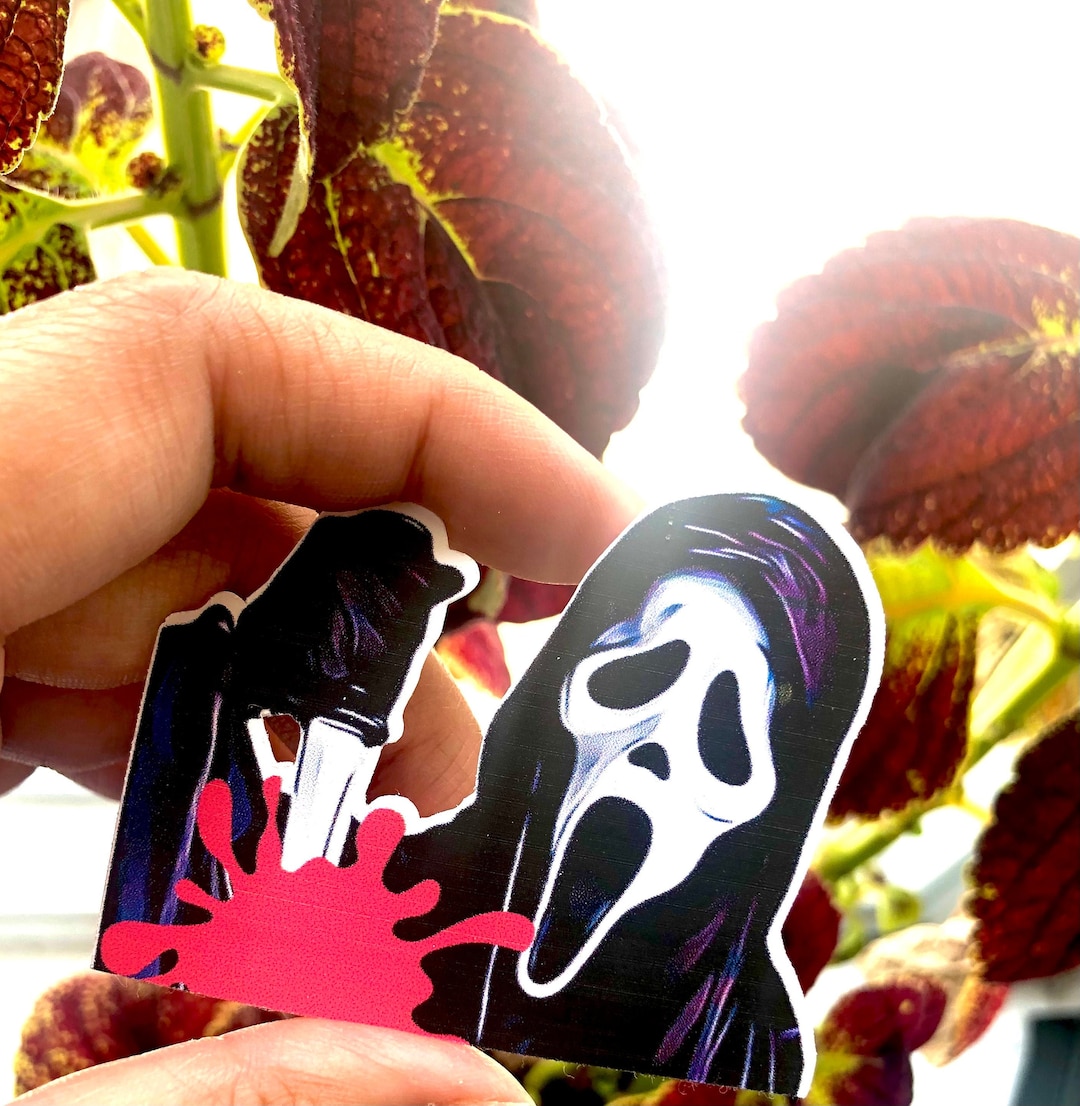 Scream Movie Sticker scream sticker scary sticker halloween - Etsy España