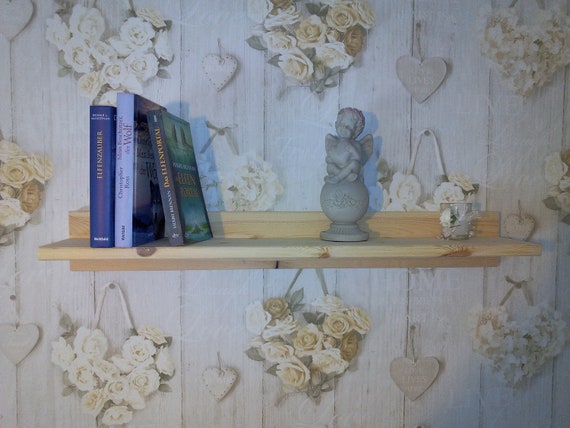 Wandregal Kiefer Natur, Regal, Aufbewahrung - Etsy.de