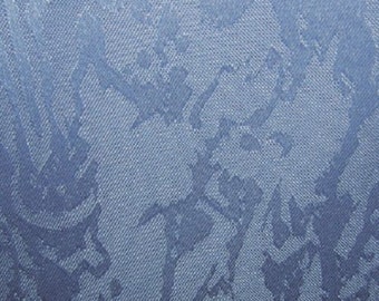 Stoff,Jacquard,dunkelblau mit Muster .180/500, Sonderangebot,einmalig...