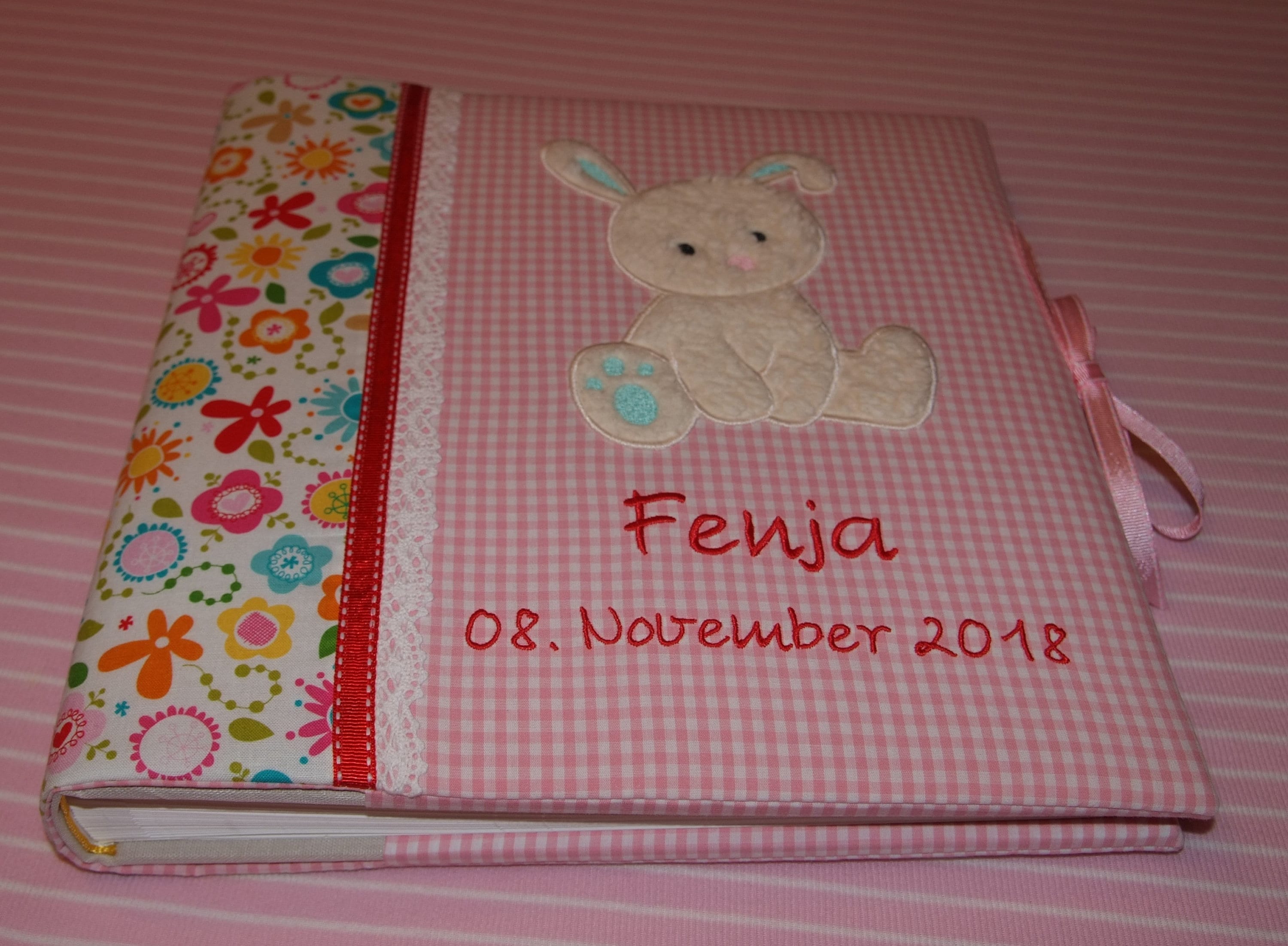 Fotoalbum mit Namen Album Babyalbum Kinderalbum Taufe Etsy.de