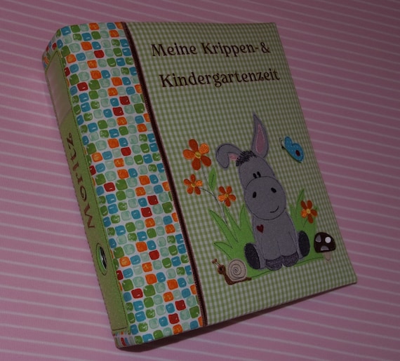 Kindergartenordner Portfolio Ordner A4 Kindergarten | Etsy