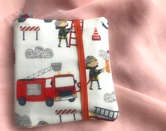 Pixi book cover “Firefighter” for 10-12 Pixi books/Pixi book bag/children’s birthday party