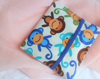 Pixi book cover “Monkey” for 10 - 12 Pixi books / book bag / children's birthday party