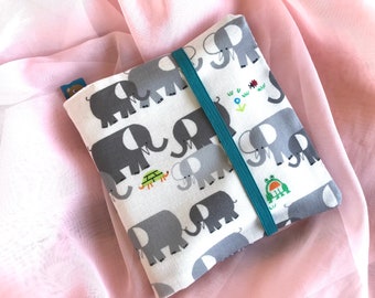 Pixi book cover “Elephant” for 10-12 Pixi books/Pixi book bag/children’s birthday party