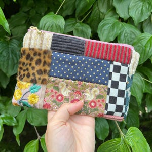 Patchwork-Taschen, Frühling, Geschenk für Frau