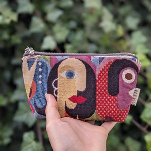 Picasso kunst Kosmetiktasche, Kleine Stofftasche, Geschenk für sie