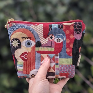 Picasso kunst Kosmetiktasche, Kleine Stofftasche, Geschenk für sie
