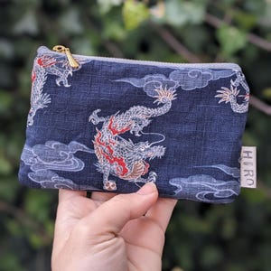 Japan Geldbeutel, Mini Tasche Geschenk Für Männer, Drachen
