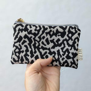 Schwarz und Weiß Geldbeutel, Mini Tasche, Geschenk für sie