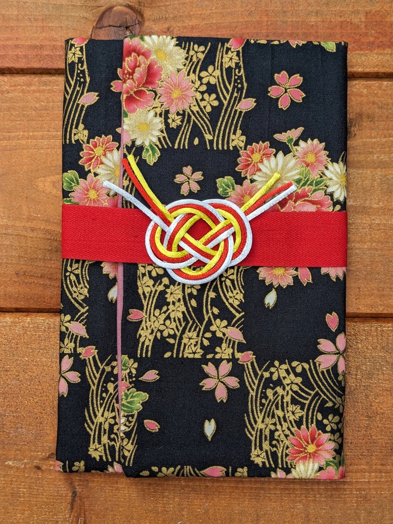 Japanische Art Geldverpackung , Stoff Tasche, Hochzeit Bild 5