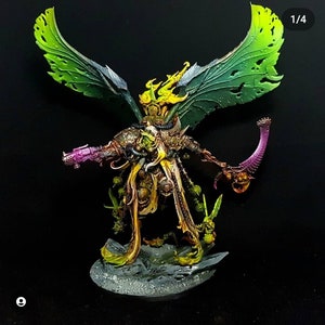 Mortarion Deamon Primarch of Nurgle Commission Painting  Service.