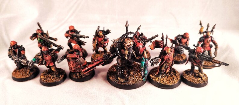 Marqueurs D'Objectif Warhammer Kill Team - 91mm Caoutchouc - Zones De Jeu Stains And Stripes