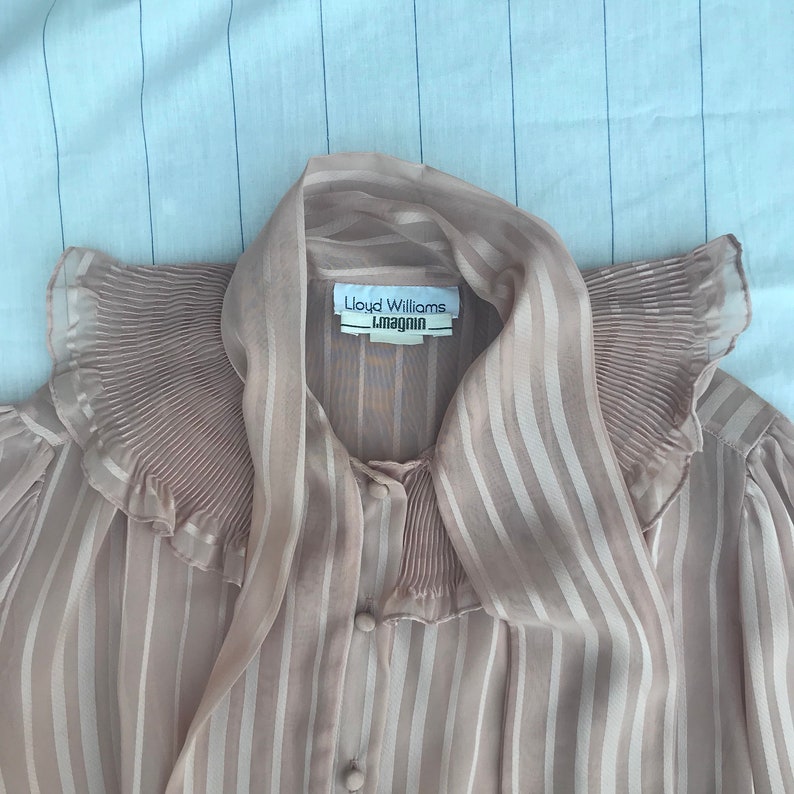 Vintage Lloyd Williams 1980s Blouse