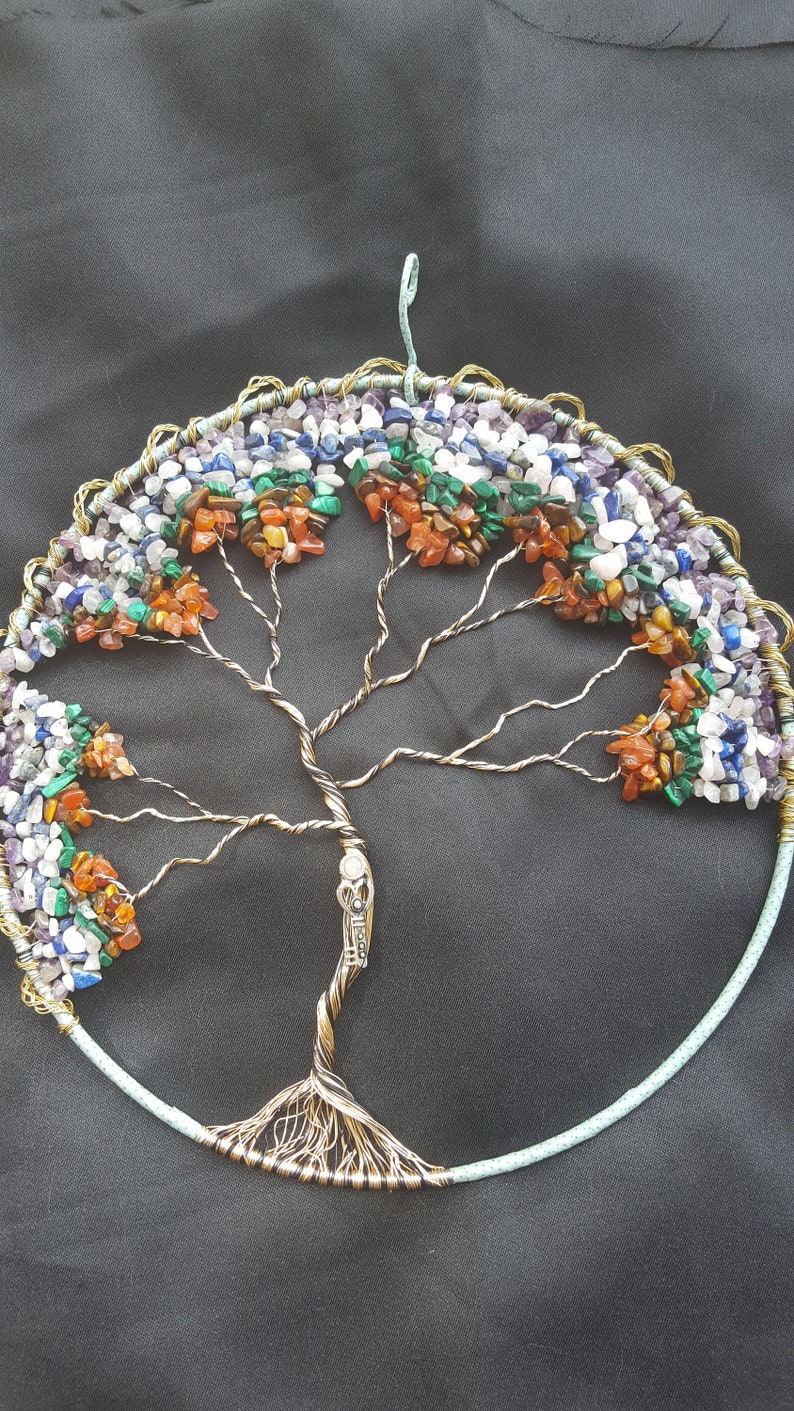 10 Chakra Tree of Life windchime